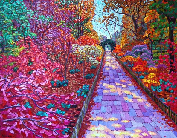 Осень в Голландском парке