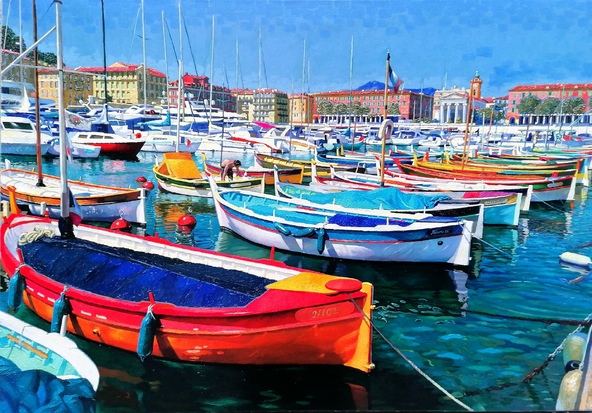 Port in Nice